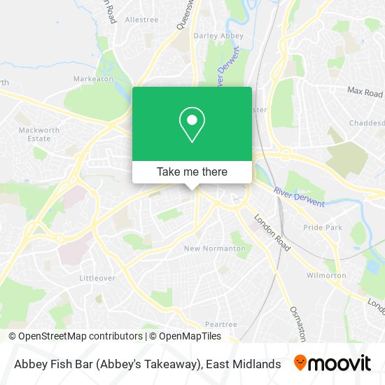 Abbey Fish Bar (Abbey's Takeaway) map