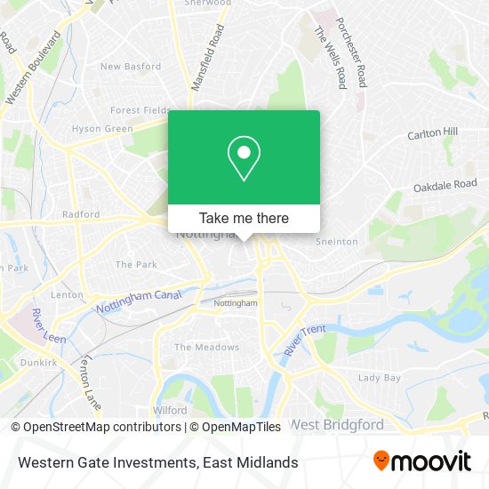 Western Gate Investments map