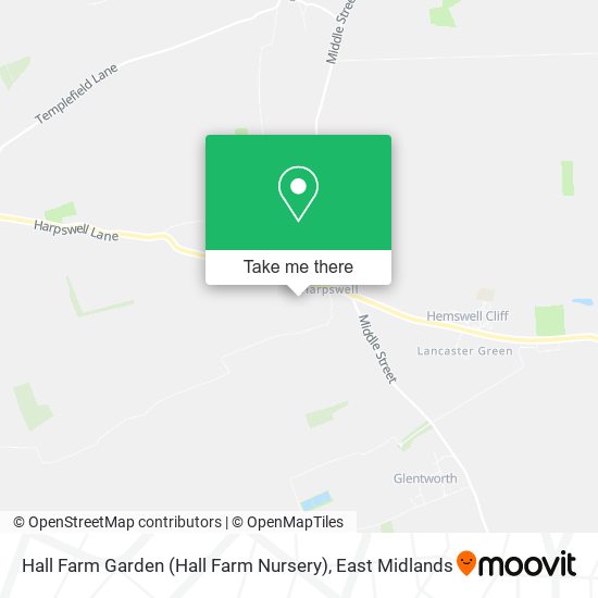 Hall Farm Garden (Hall Farm Nursery) map