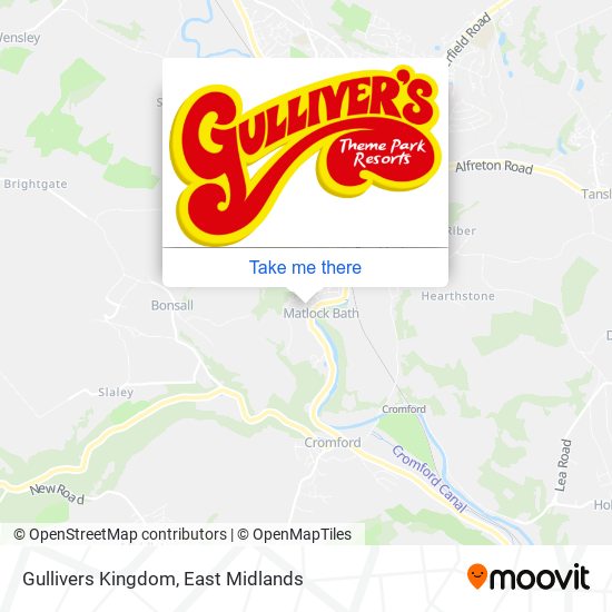 Gullivers Kingdom map