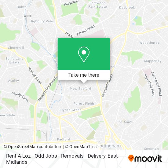 Rent A Loz - Odd Jobs - Removals - Delivery map