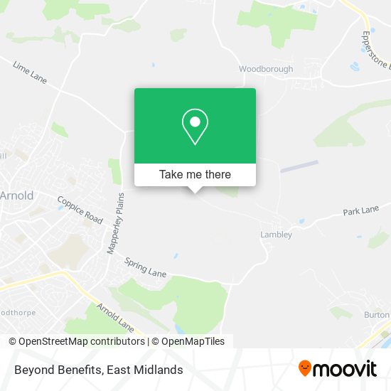 Beyond Benefits map
