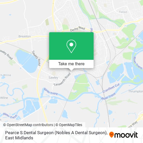 Pearce S Dental Surgeon (Nobles A Dental Surgeon) map