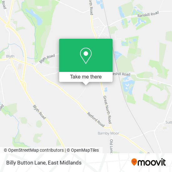 Billy Button Lane map