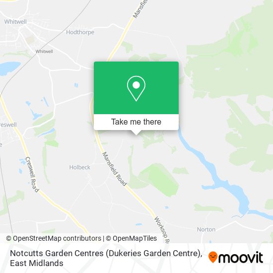 Notcutts Garden Centres (Dukeries Garden Centre) map