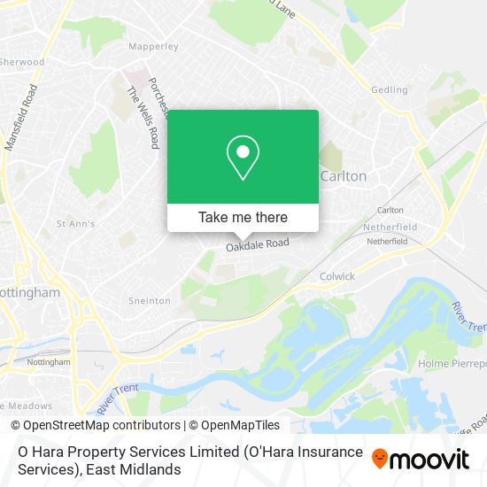 O Hara Property Services Limited (O'Hara Insurance Services) map