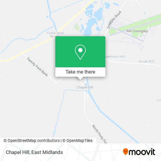 Chapel Hill map