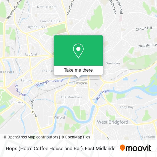 Hops (Hop's Coffee House and Bar) map