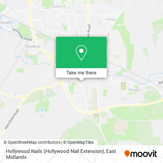 Hollywood Nails (Hollywood Nail Extension) map
