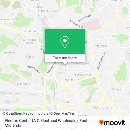 Electric Center (A C Electrical Wholesale) map