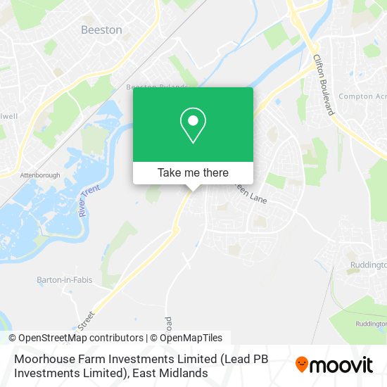 Moorhouse Farm Investments Limited (Lead PB Investments Limited) map