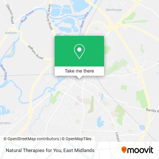 Natural Therapies for You map