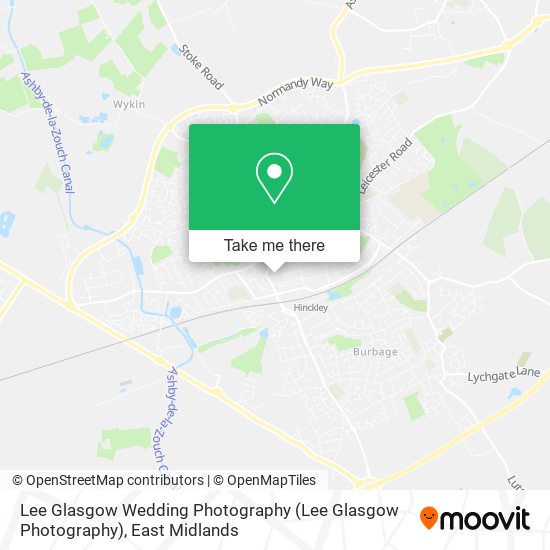 Lee Glasgow Wedding Photography map