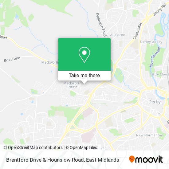 Brentford Drive & Hounslow Road map