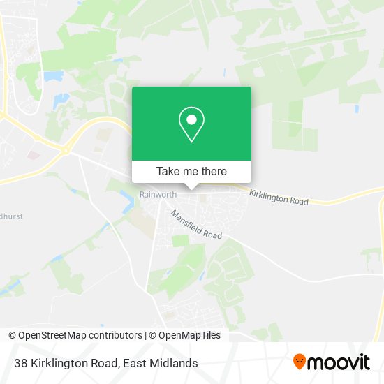 38 Kirklington Road map