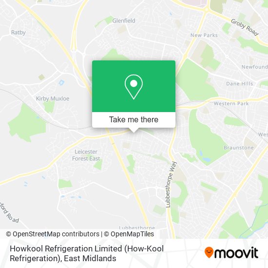 Howkool Refrigeration Limited (How-Kool Refrigeration) map