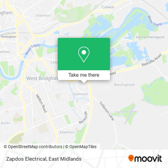 Zapdos Electrical map