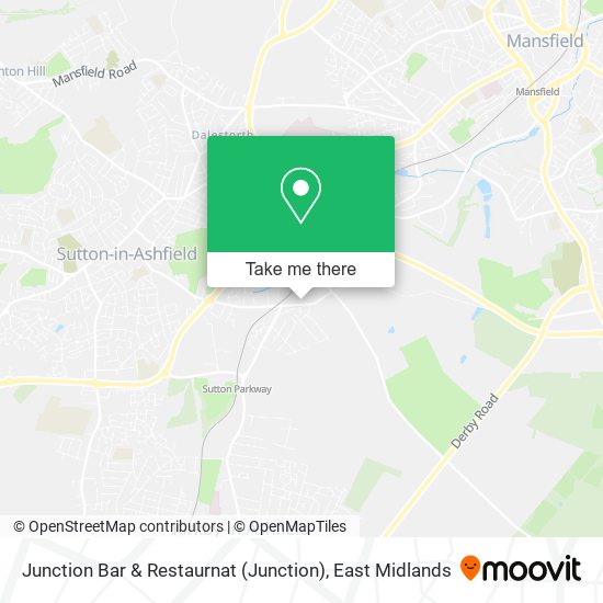 Junction Bar & Restaurnat map