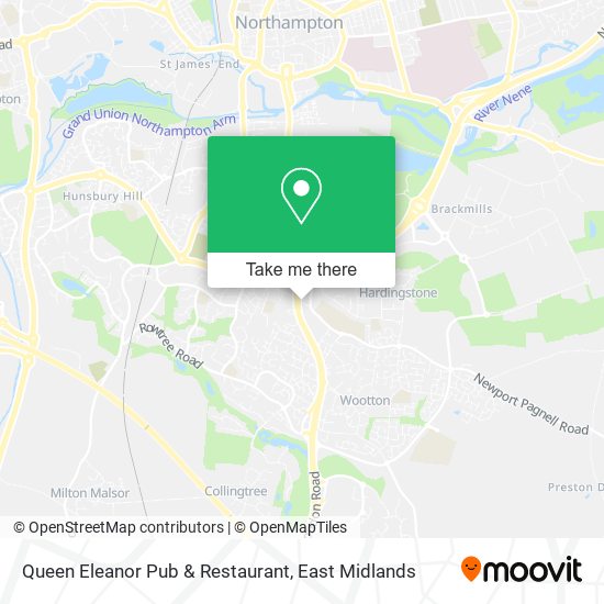 Queen Eleanor Pub & Restaurant map