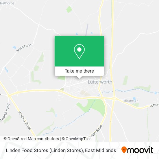 Linden Food Stores (Linden Stores) map