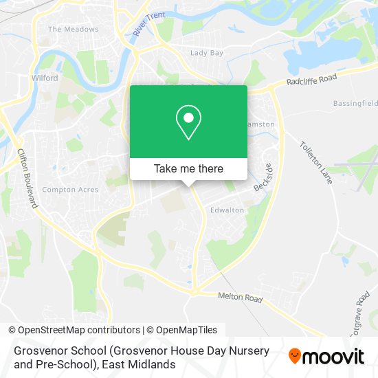 Grosvenor School (Grosvenor House Day Nursery and Pre-School) map