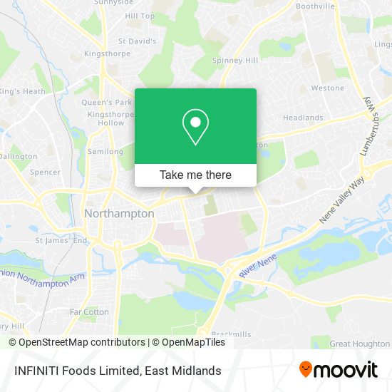 INFINITI Foods Limited map