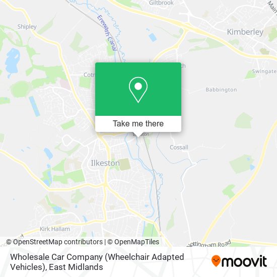 Wholesale Car Company (Wheelchair Adapted Vehicles) map
