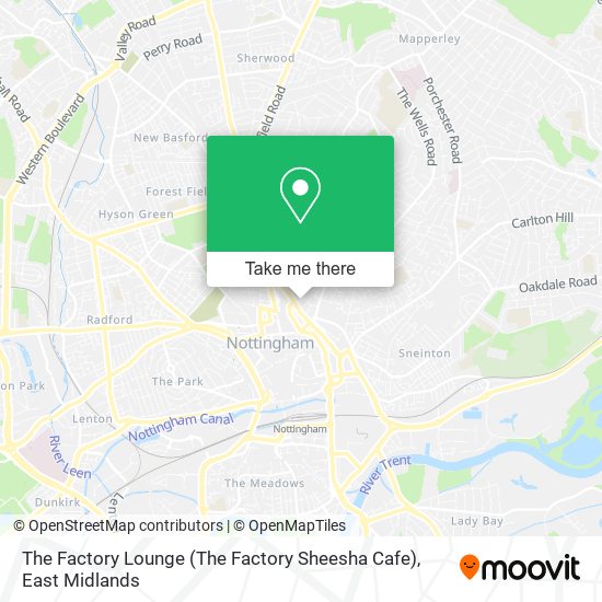 The Factory Lounge (The Factory Sheesha Cafe) map