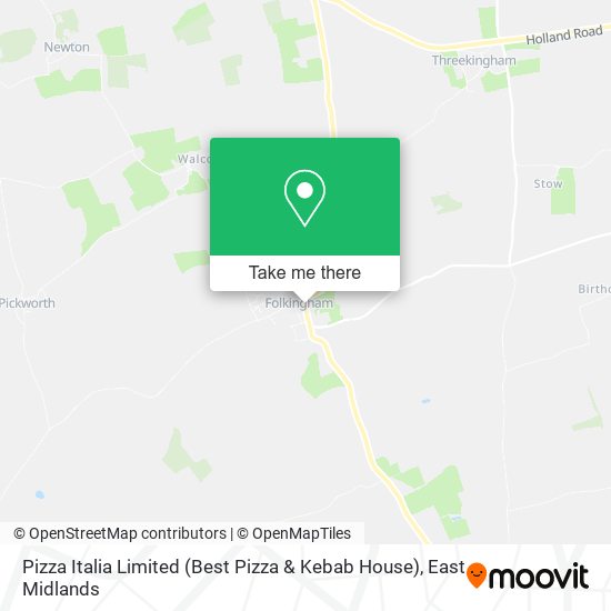 Pizza Italia Limited (Best Pizza & Kebab House) map