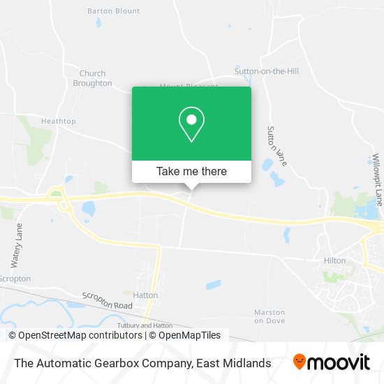 The Automatic Gearbox Company map
