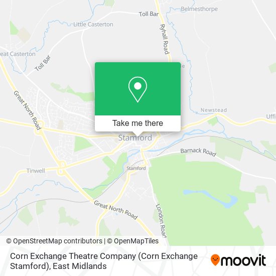 Corn Exchange Theatre Company (Corn Exchange Stamford) map