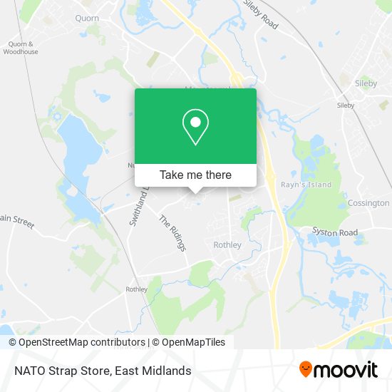 NATO Strap Store map