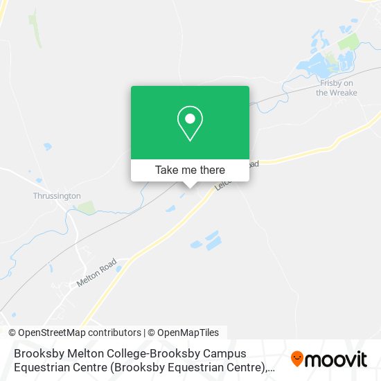 Brooksby Melton College-Brooksby Campus Equestrian Centre (Brooksby Equestrian Centre) map