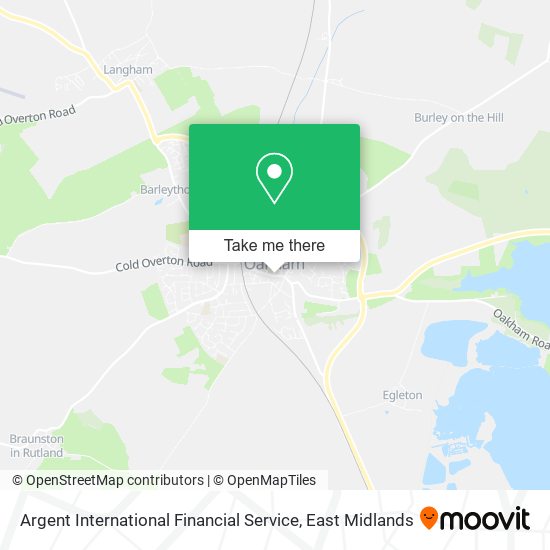 Argent International Financial Service map