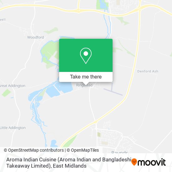 Aroma Indian Cuisine (Aroma Indian and Bangladeshi Takeaway Limited) map