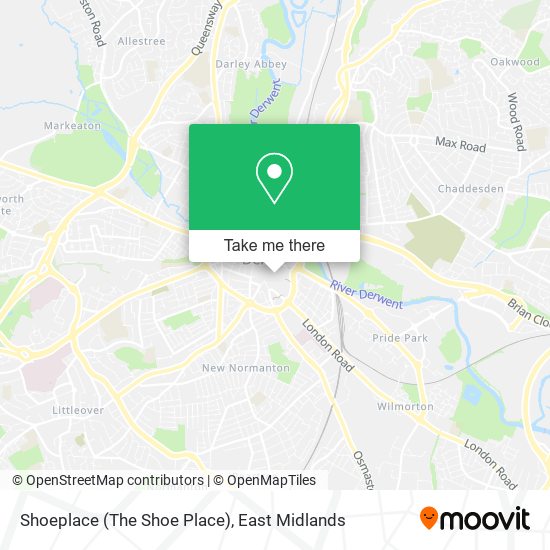 Shoeplace (The Shoe Place) map