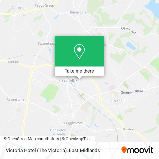 Victoria Hotel (The Victoria) map