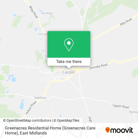 Greenacres Residential Home (Greenacres Care Home) map