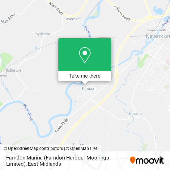 Farndon Marina (Farndon Harbour Moorings Limited) map