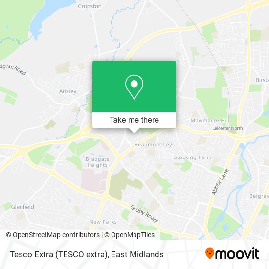 Tesco Extra (TESCO extra) map