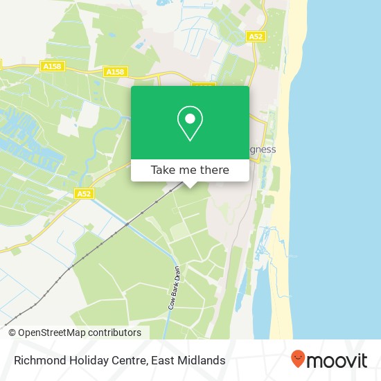 Richmond Holiday Centre map