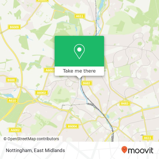 Nottingham map