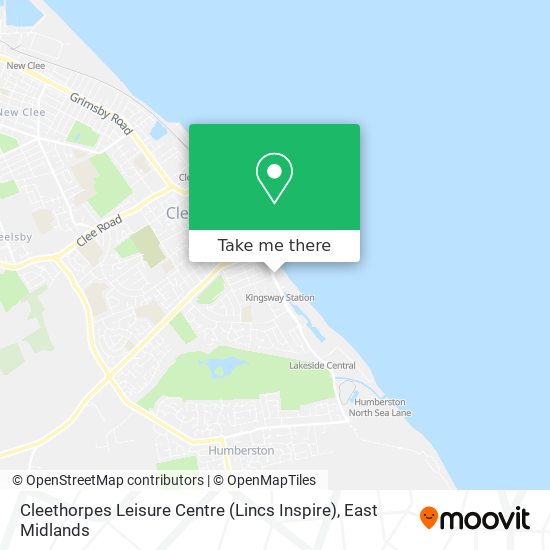 Cleethorpes Leisure Centre (Lincs Inspire) map