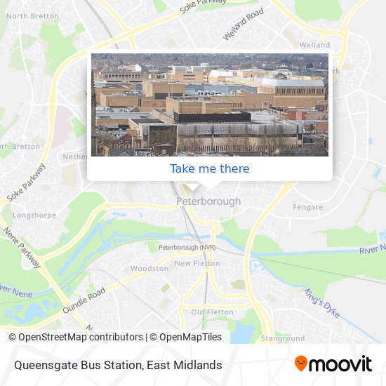 Queensgate Bus Station map