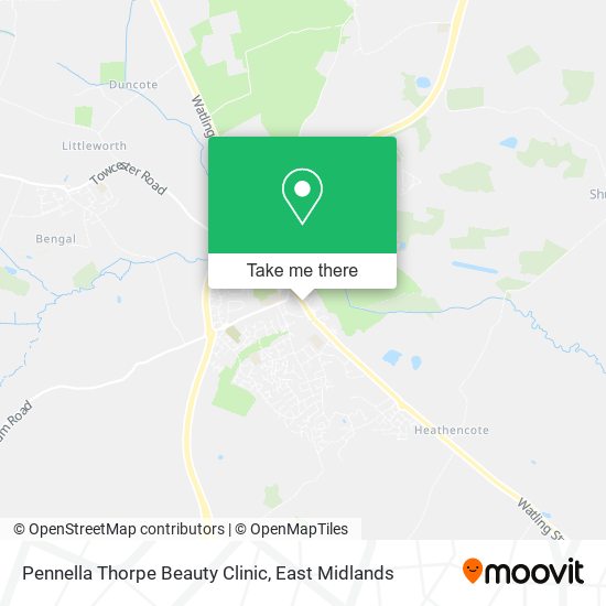 Pennella Thorpe Beauty Clinic map