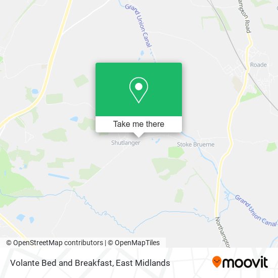 Volante Bed and Breakfast map