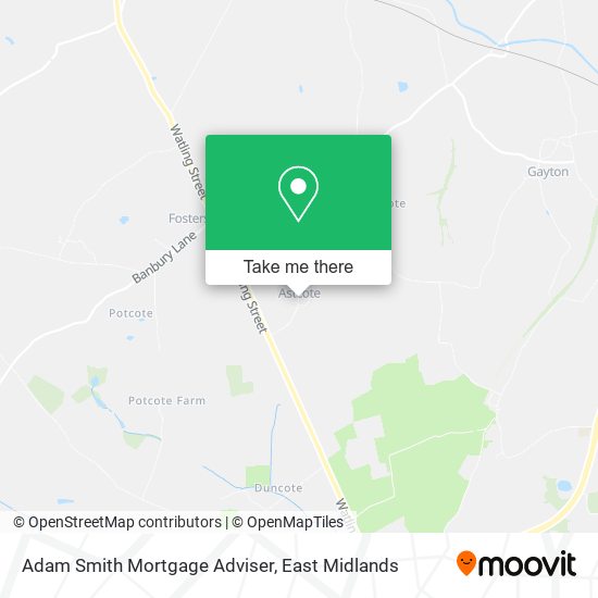 Adam Smith Mortgage Adviser map