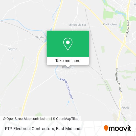 RTP Electrical Contractors map
