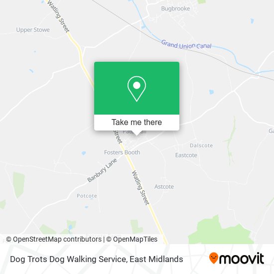 Dog Trots Dog Walking Service map