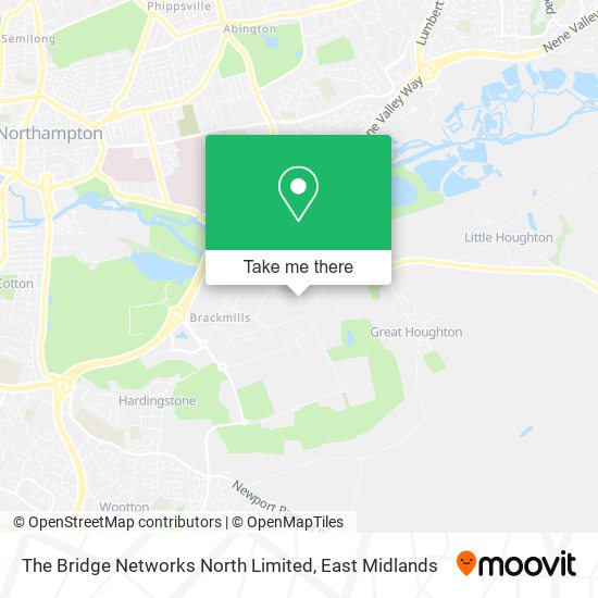 The Bridge Networks North Limited map